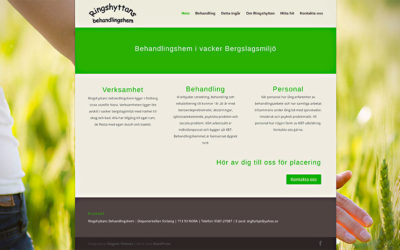 Ringshyttans behandlingshem har fått en ny webbsida