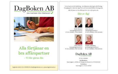 Ny folder för Dagboken AB